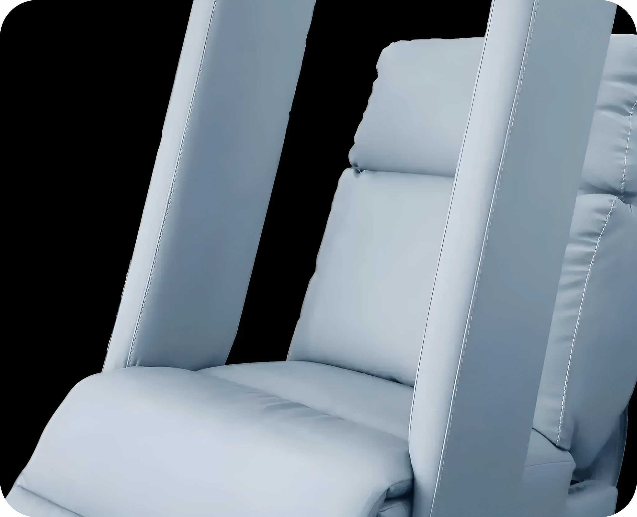 7D Close-up of premium chair upholstery